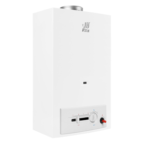 Calentador de Agua a Gas Natural de 12L (10L de Capacidad) Montado en Pared con Sistema de Escape por Chimenea para Suministro de Agua Caliente Residencial - Product Image 2