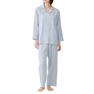 ชุดนอนผู้หญิงไซส์ใหญ่ เนื้อผ้านุ่ม ระบายอากาศได้ดี ผ้าซาติน/ป๊อปลิน 100% ผ้าฝ้าย แขนยาว สวมใส่สบาย ทรงหลวม - Product Image 4