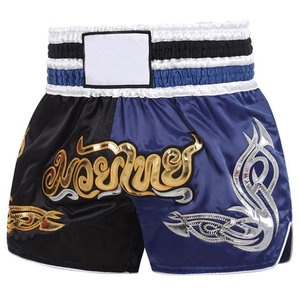 กางเกงมวยไทยแบบใหม่  ผ้าโพลีเอสเตอร์  ออกแบบเองได้  สำหรับกีฬา MMA - Product Image 1