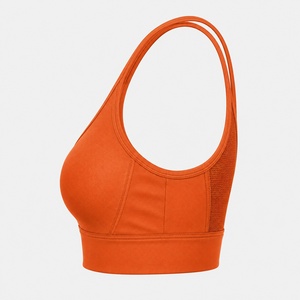 Sujetador Deportivo de Yoga sin Costuras de Alta Calidad para Mujer, con Espalda Cruzada, Relleno Extraíble, para Gimnasio y Fitness, Marca Privada ODM - Product Image 3