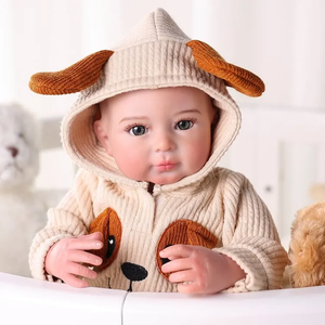 Poupée Reborn Artisanale Babeside <span class=keywords><strong>Jamie</strong></span>, 20 Pouces, Petit Bébé Garçon, Corps Souple en Vinyle - Product Image 1