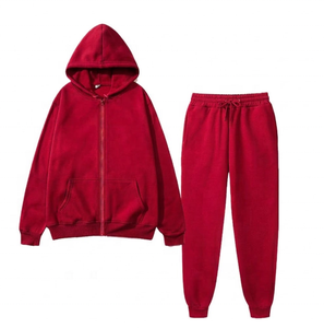 Ensemble de survêtement personnalisé avec sweat à capuche et pantalon de jogging en molleton premium, vêtements de sport, fabricant OEM, marque privée, vente en gros directe d'usine - Product Image 4