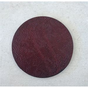 Posavasos Cuadrados de Cuero Genuino con Logotipo Personalizado, Tapete Grueso de Piel de Vaca para Bebidas, Juego de Posavasos de Cuero para Hostelería y Restaurantes con Soporte - Product Image 2