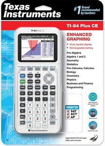 Calculadora Gráfica a Color TI-84 Plus CE de Texas Instruments, Color Blanco Brillante - Product Image 2