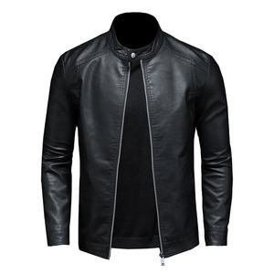 New Design Top Selling Men's Stylish Genuine Leather Jacket HIGH <b>STREET</b> Style Leather Jacket Wholesale Leather Jackets for Men - Product Image 1