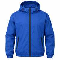 Veste coupe-vent personnalisée pour hommes, vente en gros, randonnée en plein air, imperméable, respirante, anti-UV, écologique, séchage rapide, nylon pour sports d'hiver