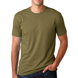เสื้อยืดสีเบจผู้ชายขายส่ง ทรงโอเวอร์ไซส์ คอกลม สวมใส่สบาย คุณภาพสูง 220 กรัม ผ้าฝ้าย 100% ผู้ผลิตสำหรับสหรัฐอเมริกาและยุโรป - Product Image 6
