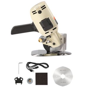 Taglierina Elettrica Rotante per Tessuti 250W, Spessore di Taglio 2,8 cm, Lama di Ricambio Ottagonale, Nuova Condizione per Tagliare Stoffe - Product Image 1