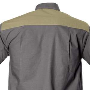 เสื้อเชิ้ตยุทธวิธีระบายอากาศได้ดี แห้งเร็ว แขนสั้น ปิดด้วยซิป เหมาะสำหรับฤดูหนาว ผู้ชาย เสื้อผ้ากีฬากลางแจ้ง เดินป่า ฝึกซ้อม - Product Image 6