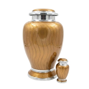 Urna para Cenizas Premium Royal Purple Swirl – Urna Funeraria Artesanal para Cenizas de Adultos con Detalles en Plata Vintage y Mini Urna de Recuerdo - Product Image 5