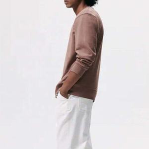 Custom 100% Cotton Washed Embroidered Digital Printing Quick Dry Summer Crop Sweat Shirt Blank Regular Fit Drop Shoulder - Product Image 4