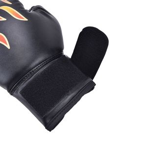 PU Leather Boxing <b>Gloves</b> Lace up 10 Oz Muay Thai Kickboxing MMA Sparring <b>Training</b> <b>Gloves</b> - Product Image 6