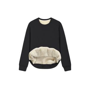 เสื้อฮู้ดดี้ JIMI รุ่น Unisex ทรงลำลอง แฟชั่นทันสมัย สีพื้น คอกลม แขนยาว ใส่สบายสำหรับฤดูหนาว ทรงหลวม ผลิตจากผ้าโพลีเอสเตอร์/คอตตอน - Product Image 1