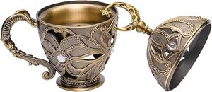 Decorative Handmade Bakhoor <b>Incense</b> <b>Burner</b> Arabic Style for Oud Chips Home Decor Religious Gift Purpose Metal - Product Image 5