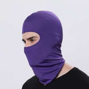 Custom Logo Colorful Summer Hats Ski Mask Breathable Soft 1 Hole Ski Beanies Windproof Balaclava - Product Image 2