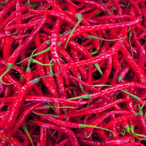 Piment rouge de qualité supérieure, entier, séché à l'air (AD), sans tige, 100% pur, FitTree International, épices et herbes simples - Product Image 4