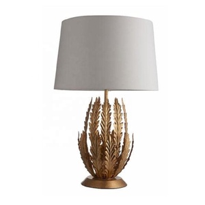 Modern Silver Metal Table Lamp Floral Leaves Shade Aluminum Body for Home Decor-Living Room Hallway Night Study Electric Lamp - Product Image 2