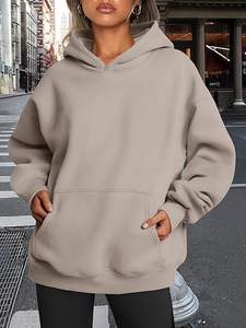 Sudadera con Capucha de Invierno al por Mayor, Tejida en Poliéster/Algodón, Estilo Urbano Regular, Servicio OEM, Logotipo Personalizado, Bordado y Estampado Puff para Hombre - Product Image 2