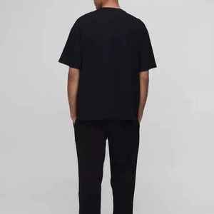 T-shirt Homme Hip-Hop Oversize en Jersey 100% Coton Imprimé Numérique Couleurs Personnalisées OEM/ODM Anti-Plis Respirant - Product Image 3