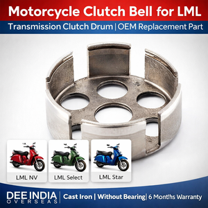 Campana de Embrague para Motocicleta LML |   Tambor de Embrague de Transmisión |   Pieza de Repuesto OEM - Product Image 3