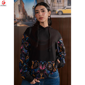 เสื้อฮู้ดดี้ผู้หญิง ผ้าฝ้ายพรีเมียม ขนฟู นุ่ม สวมใส่สบาย ทรงโอเวอร์ไซส์ แฟชั่นทันสมัย เหมาะสำหรับฤดูหนาว ซับในอุ่น แห้งเร็ว รับสั่งทำตามแบบ - Product Image 5