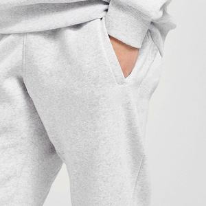 ผู้ผลิต OEM ขายส่ง กางเกงวอร์มสีเทาแบบมีเชือกผูก เอวสม็อค น้ำหนักเบา สวมใส่สบาย ผ้าฝ้าย สำหรับออกกำลังกาย เล่นกีฬา ผู้ชาย สั่งทำได้ - Product Image 2