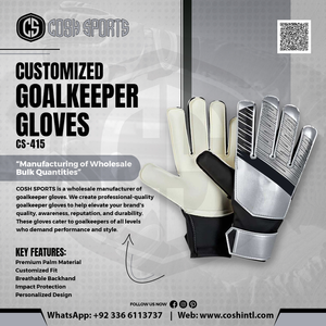 Proveedor y fabricante de guantes de portero de fútbol para entrenamiento y partidos de Pakistán - Product Image 6