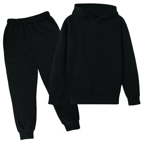 Survêtement 2 pièces pour garçons, ensembles de survêtements, sweat à capuche et pantalon de jogging, ensemble de vêtements pour enfants, vente en gros personnalisé - Product Image 4