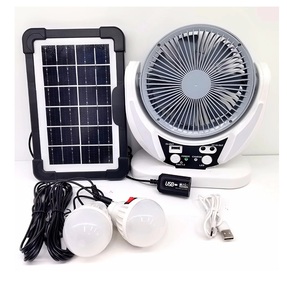 Ventilateur solaire portable mini de qualité supérieure à prix raisonnable, accessoires de camping en gros - Product Image 2
