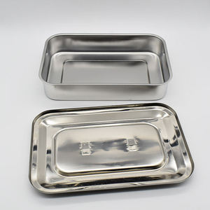Bandeja Quirúrgica Dental Reutilizable, Autoclavable, de Acero Inoxidable, Porta Instrumentos, Juego de Instrumentos, Manual, Proveedor OEM - Product Image 2