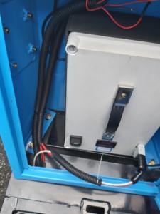 Tayo TMD300 Mini-dumper électrique 300 kg avec roues métalliques et pneumatiques, zéro émission, batterie lithium 60V 18Ah, 6 km/h - Product Image 5