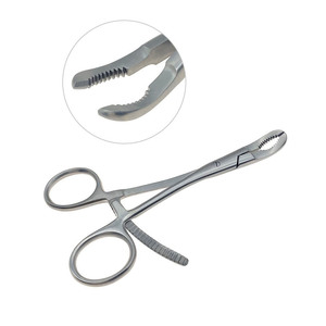 1 unidad de Pinzas de reducción dentadas para falanges, Instrumentos quirúrgicos veterinarios para mascotas - Product Image 2