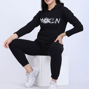 Conjunto Deportivo para Mujer, Pantalones Jogger de Cintura Alta y Top de Manga Larga, Ropa Deportiva Elástica para Uso Diario, Diseño Personalizado - Product Image 4