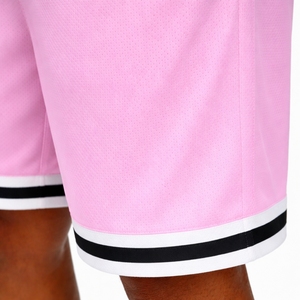 Shorts de basketball pour hommes, respirants, légers, pour l'entraînement sportif, la course à pied, avec taille élastique, été, unis, logo personnalisé - Product Image 5