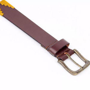 IRON FARRIER TOOLS PB-001 เข็มขัดโปโลสั่งทำพิเศษสำหรับขายส่ง หนังวัวเย็บมือ ทนทาน - Product Image 3