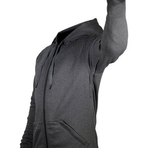 Sweat à capuche sport pour homme en molleton non tissé polyester/coton 300g, brodé, coupe-vent, décontracté, vente en gros de haute qualité - Product Image 6