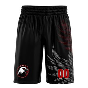 Black <b>Red</b> Basketball Set for Men Sleeveless Jersey and Shorts Uniform Breathable Lightweight Athletic Team Training Match Wear - Product Image 3