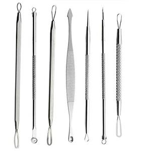 Kit de Extracción de Puntos Negros de Acero Inoxidable, 5 Piezas, Instrumentos de Belleza de Grado Médico Quirúrgico de Alta Calidad, Certificación CE ISO13485 OEM - Product Image 6