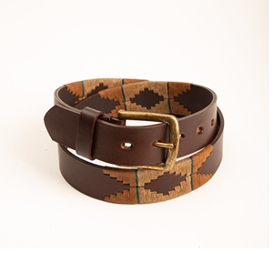 Ceintures en cuir véritable pour l'équitation décontractée avec boucle à ardillon personnalisée en alliage de zinc - Ceinture Gaucho argentin à longueur sur mesure - Product Image 1