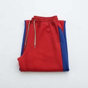 2026 Custom Plus Size Cotton fleece High Quality Breathable Mid Wide Leg Men's Sweatpants Baggy Streetwear <b>Elastic</b> <b>Waist</b> <b>Trouser</b> - Product Image 4