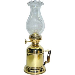 Best Selling Small <b>Table</b> <b>Lamp</b> High Quality Antiqued Metal Chimney Kerosene Bottle Home Decoration Red Green Blue PC Glass - Product Image 2