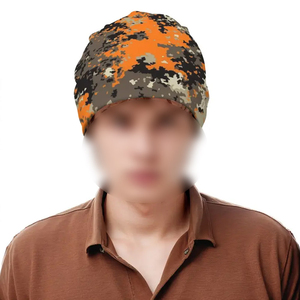 ODM OEM Gorro Jacquard de Invierno Cálido y Cómodo, de Gran Tamaño, con Diseño de Moda Novedoso, Personalizable, Liso, con Pedrería y Etiqueta de Cuero Personalizada - Product Image 4