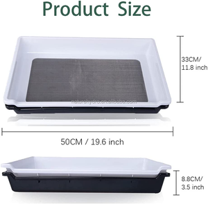 Thương mại vườn hardvest ABS cắt tỉa khay pollon TRIM bin với hai lớp kéo - Product Image 3