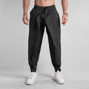 ผู้ผลิต OEM ODM กางเกงคาร์โก้เอวยางยืดลำลองสไตล์สตรีทแวร์สำหรับผู้ชาย ผ้าฝ้ายทวิลคุณภาพสูง กระเป๋าหลายช่อง รับทำโลโก้ตามสั่ง - Product Image 1