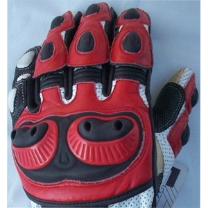 Gants de moto en cuir à doigts entiers - Imperméables, compatibles avec les écrans tactiles, respirants, antidérapants, fermeture à boucle, gants anti-UV - Product Image 5