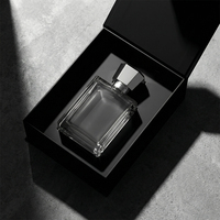Boîte de parfum personnalisée avec logo en relief, emballage en papier, boîte de luxe pour parfum, emballage cadeau cosmétique