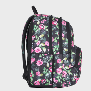 Sac à dos scolaire noir Arctic Fox Flora pour garçons et filles - Product Image 6