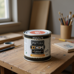 Barniz Brillante Acrílico en Lata de 125 ml, Producto de Primera Calidad - Product Image 2