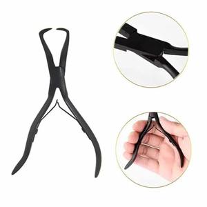 Pinza de Acero Inoxidable de 5.5 Pulgadas con Dos Ganchos para Extensiones de Cabello Malayo No Remy, Estilo Lacio Rizado, Ligera - Product Image 3