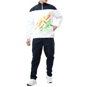 Black Track Suit Set <b>Zip</b> <b>Up</b> <b>Jacket</b> Elastic Waist Pants Side Pocket Sports Outfit for Running Yoga - Product Image 5